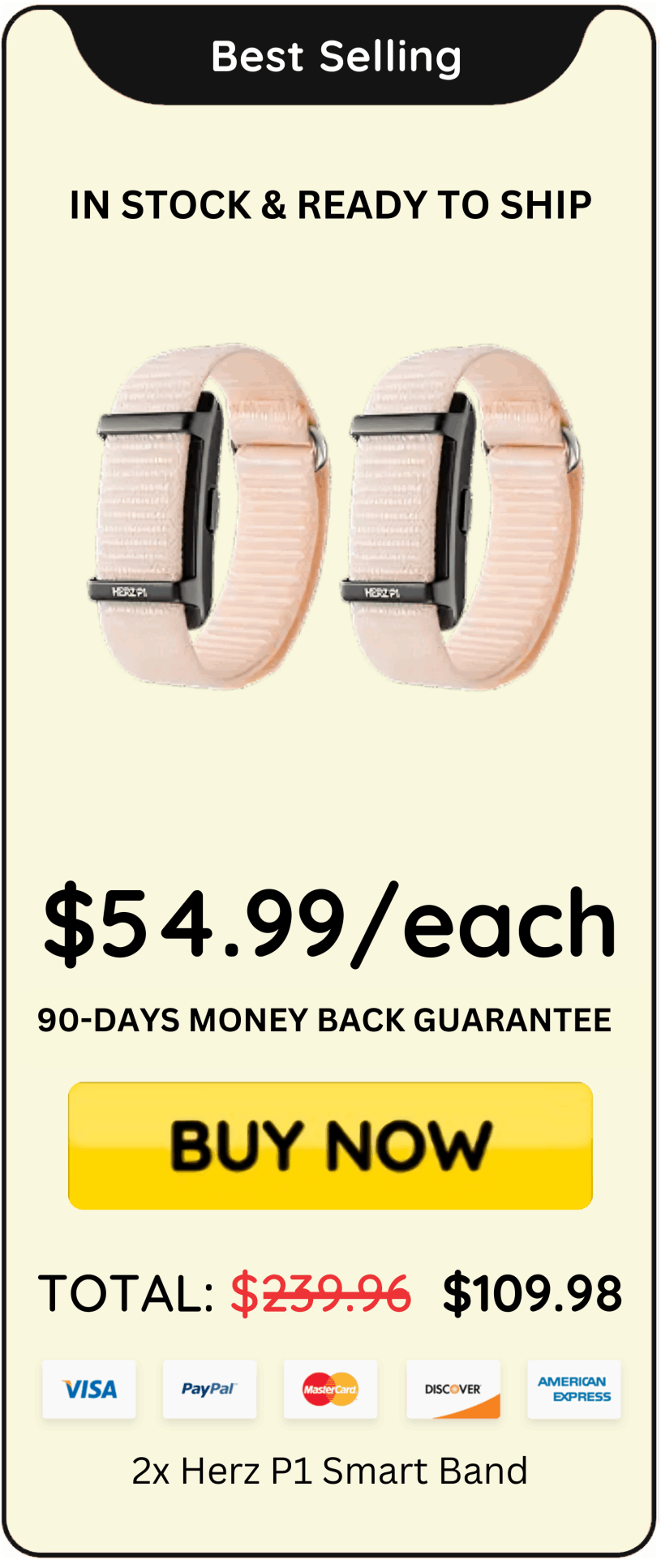 Herz P1 Smart Band offer price 